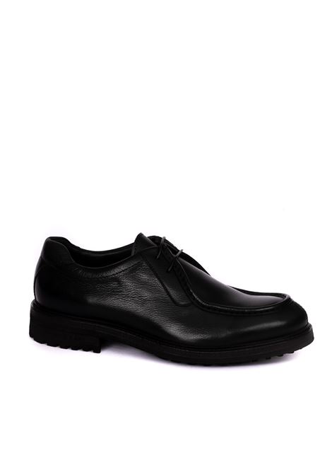 Black grained lace-up JEROLD WILTON | 674GRAINED-T.MORO